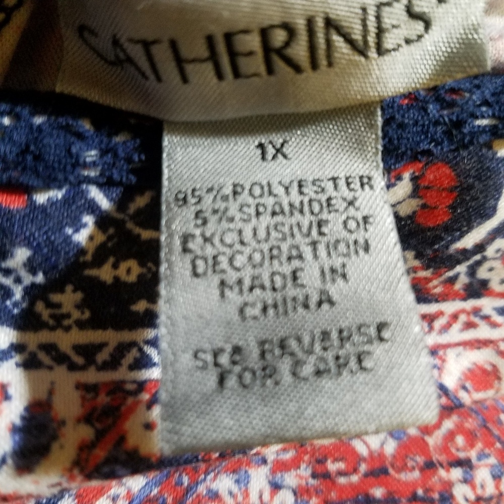 Tapestry Print Top - Picture 5 of 5